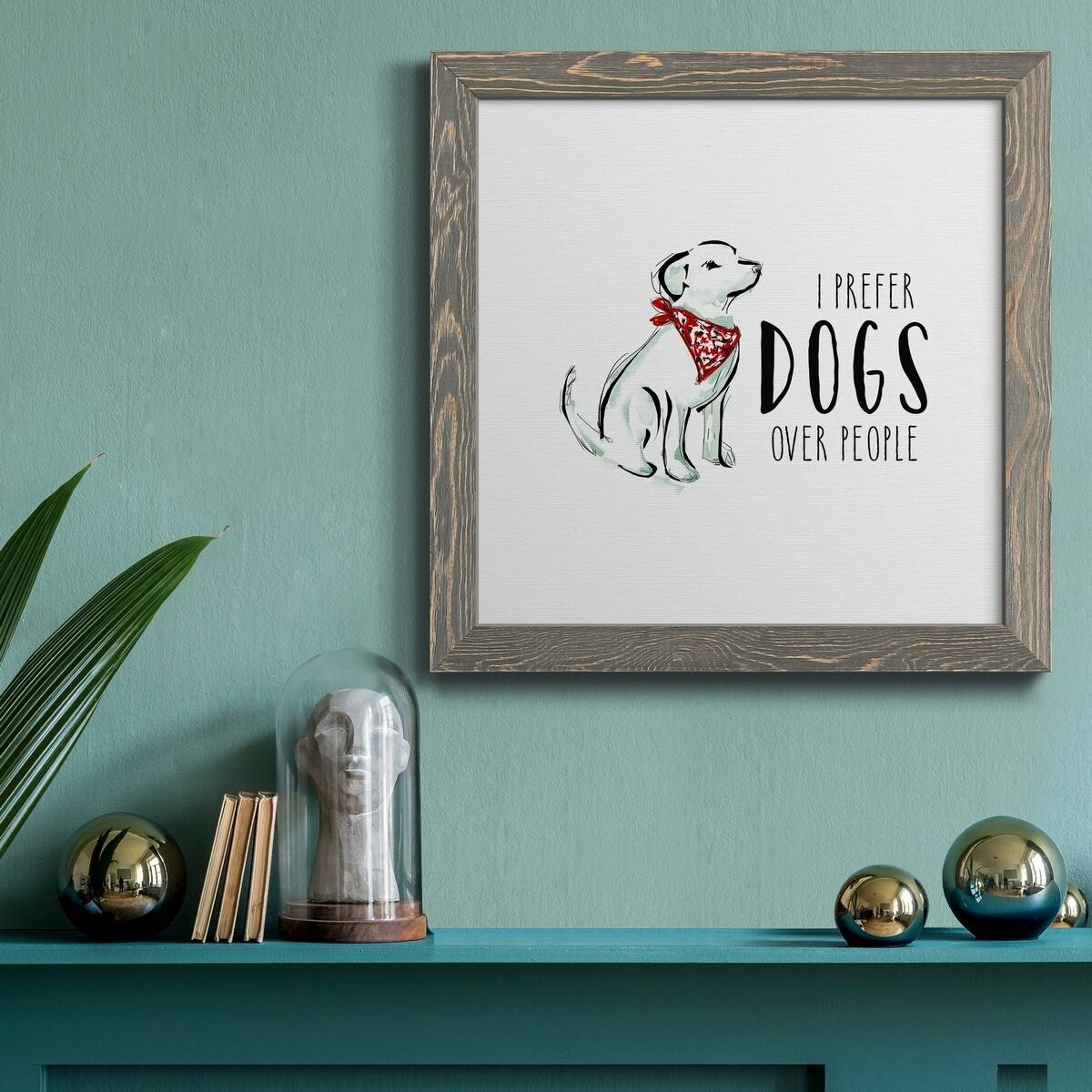 Premium Framed Canvas - 20x20 - White C60999