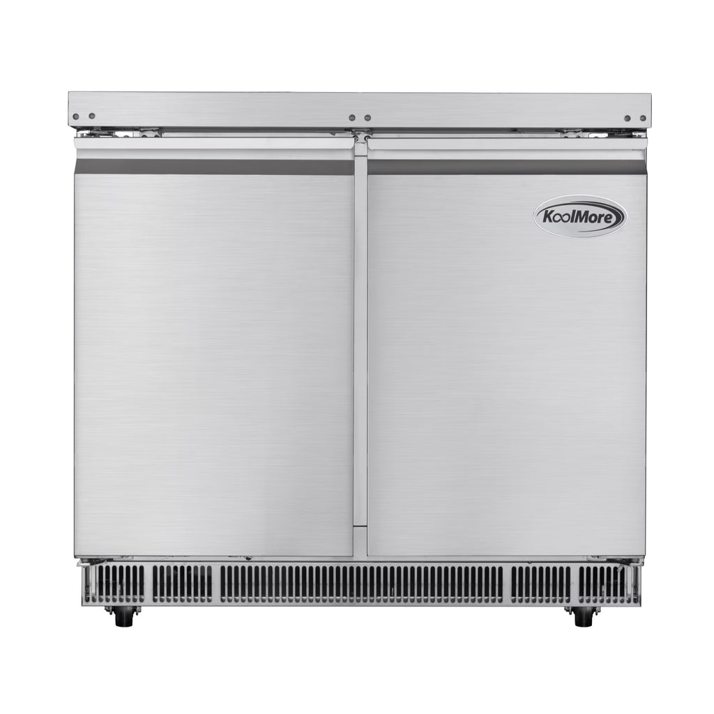 Commercial Refrigerated Prep Station Cold Table with 6 Pan Storage X2883
