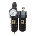 3/4x22 F/R & Lubricator with Auto Drain, Gauge A7224