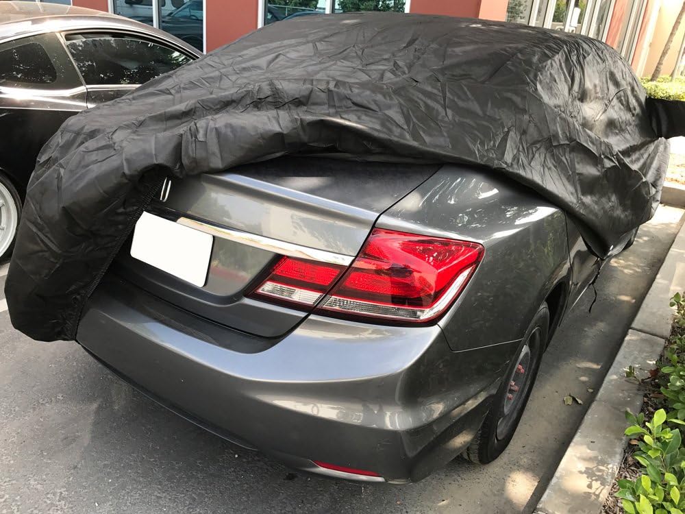 Car Cover Black Pack of 2 D800278