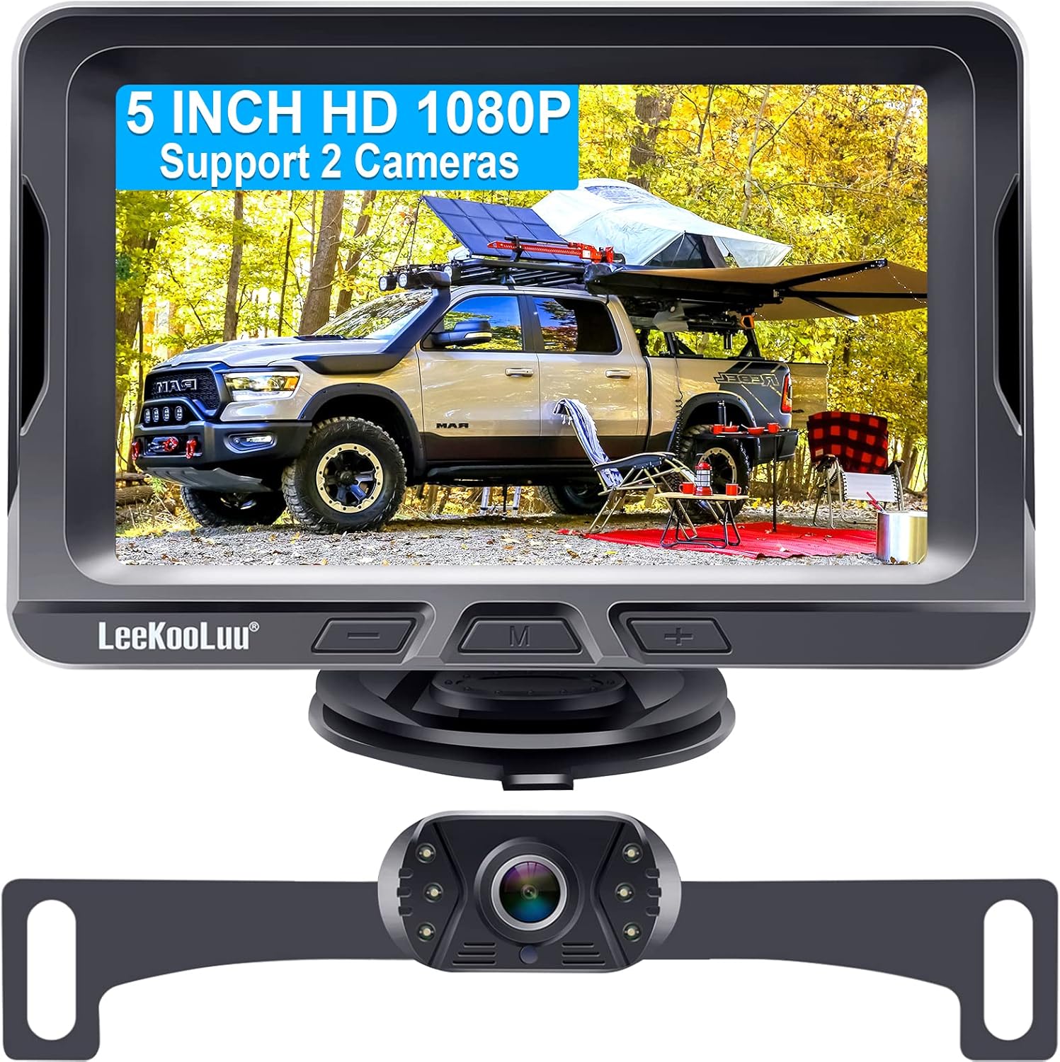 5 Inch HD 1080P Backup Camera Kit with Monitor E320