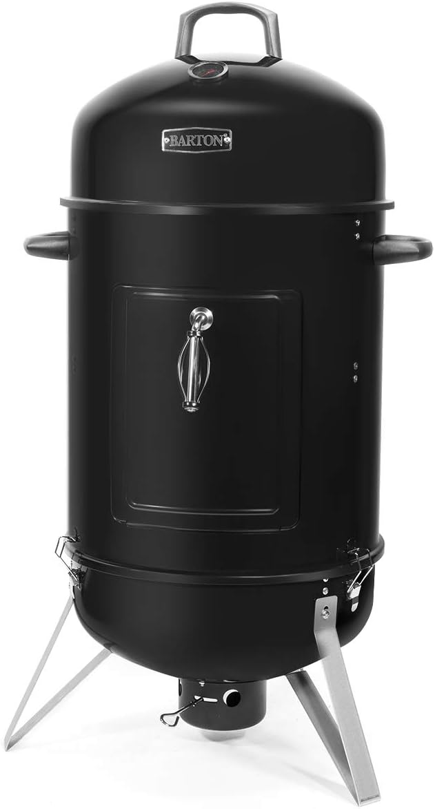 Charcoal Smoker Grill with Temperature Gauge M40856