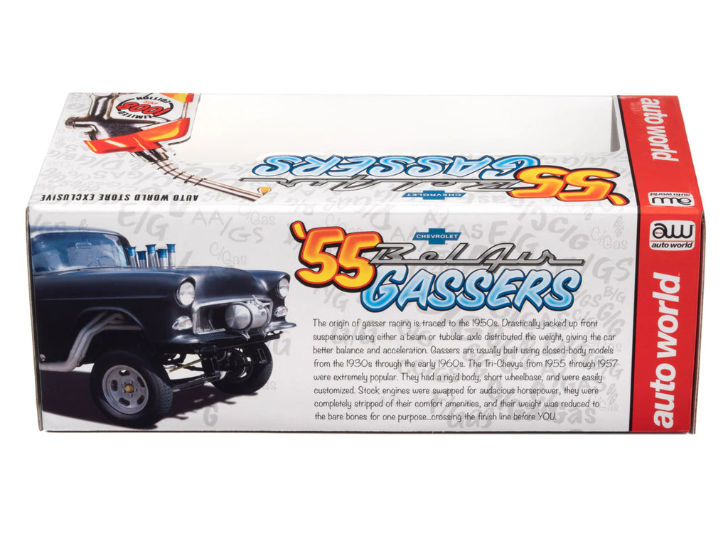 1955 Chevrolet Bel Air Gassers 3 Car Set Slot Cars HO Scale H56603