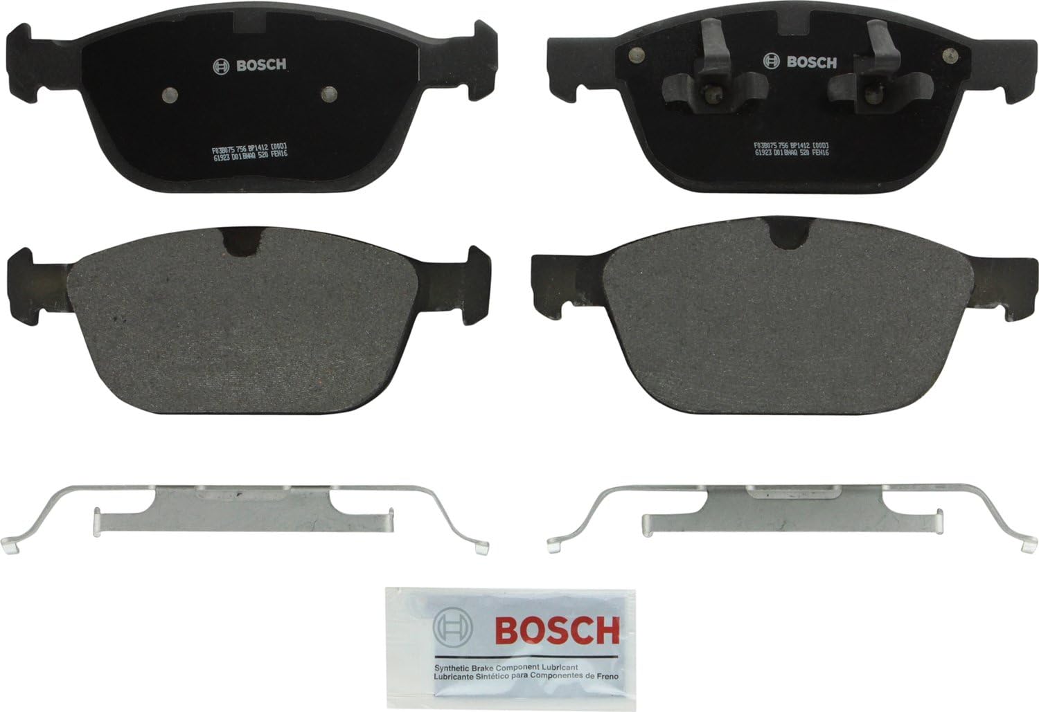 Semi-Metallic Disc Brake Pad Set Front Pack of 2 B343921