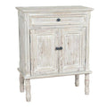 White Wood Accent Cabinet X87322