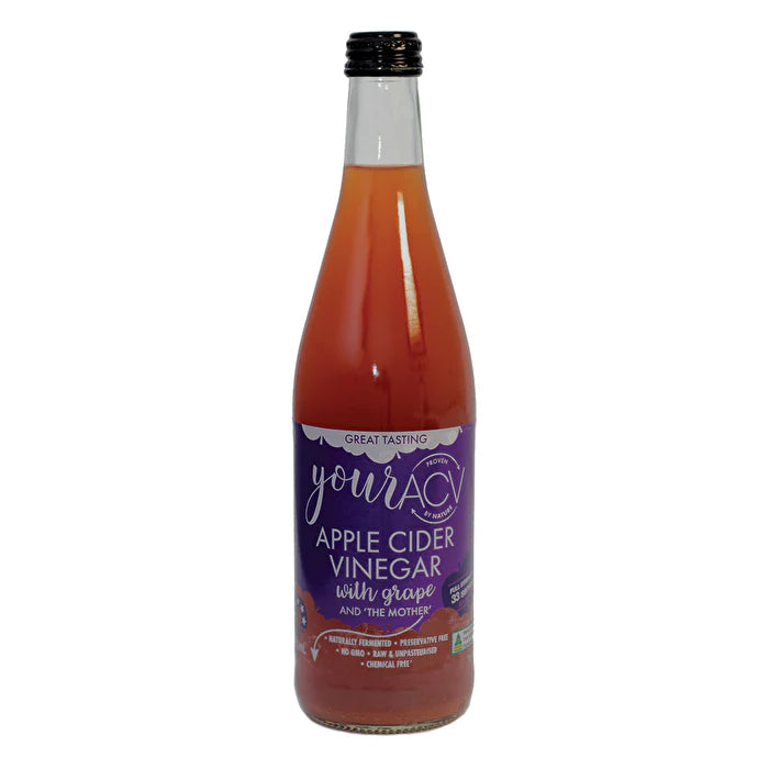 Apple Cider Vinegar with Grape and 'The Mother' 500ml R255