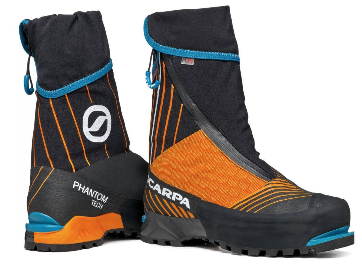 Black Bright Orange Scarpa Phantom Tech 46.5 F58535