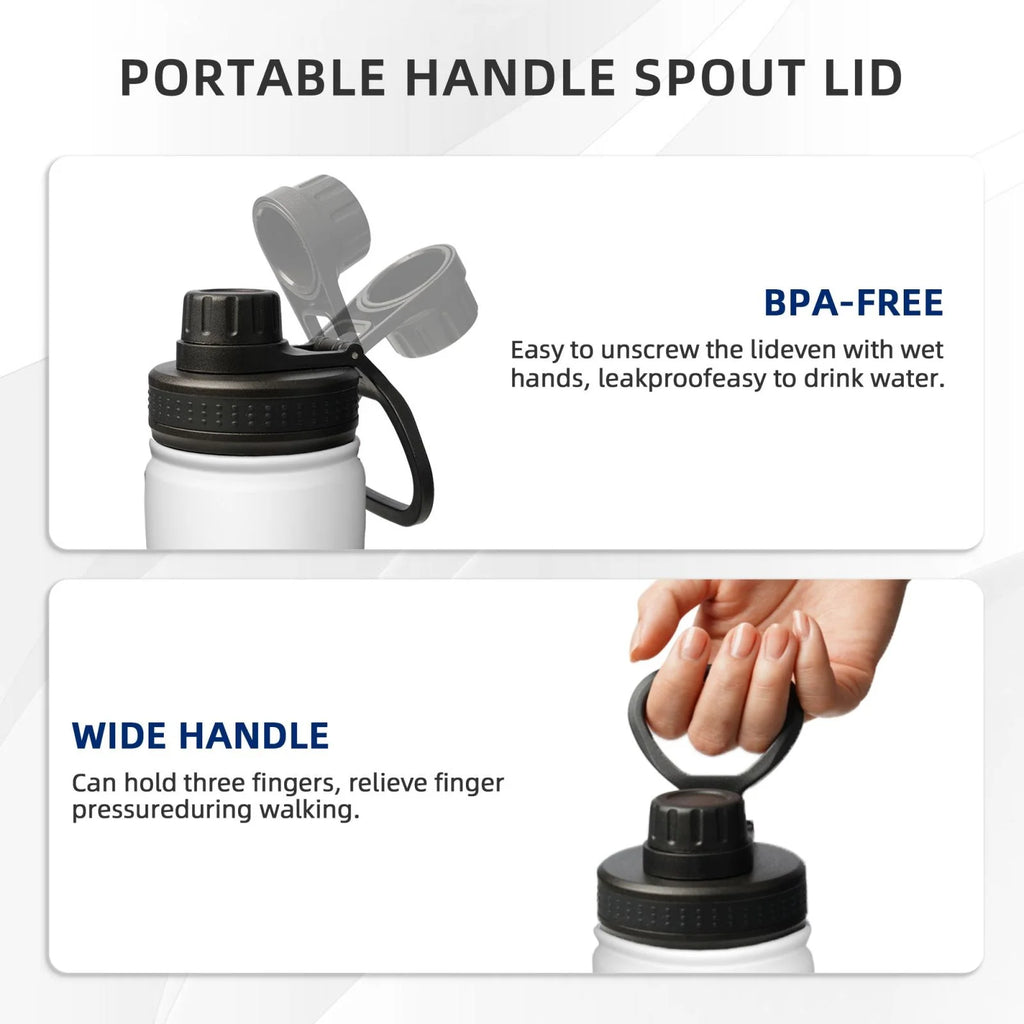 18OZ Stainless Steel Insulated Water Bottle Q744750