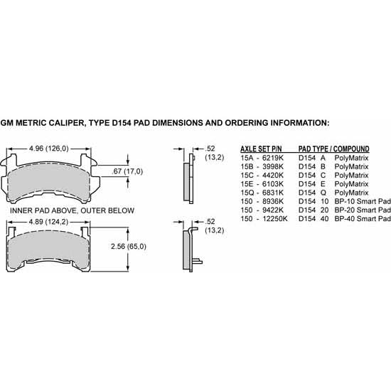 Black Caliper F5541