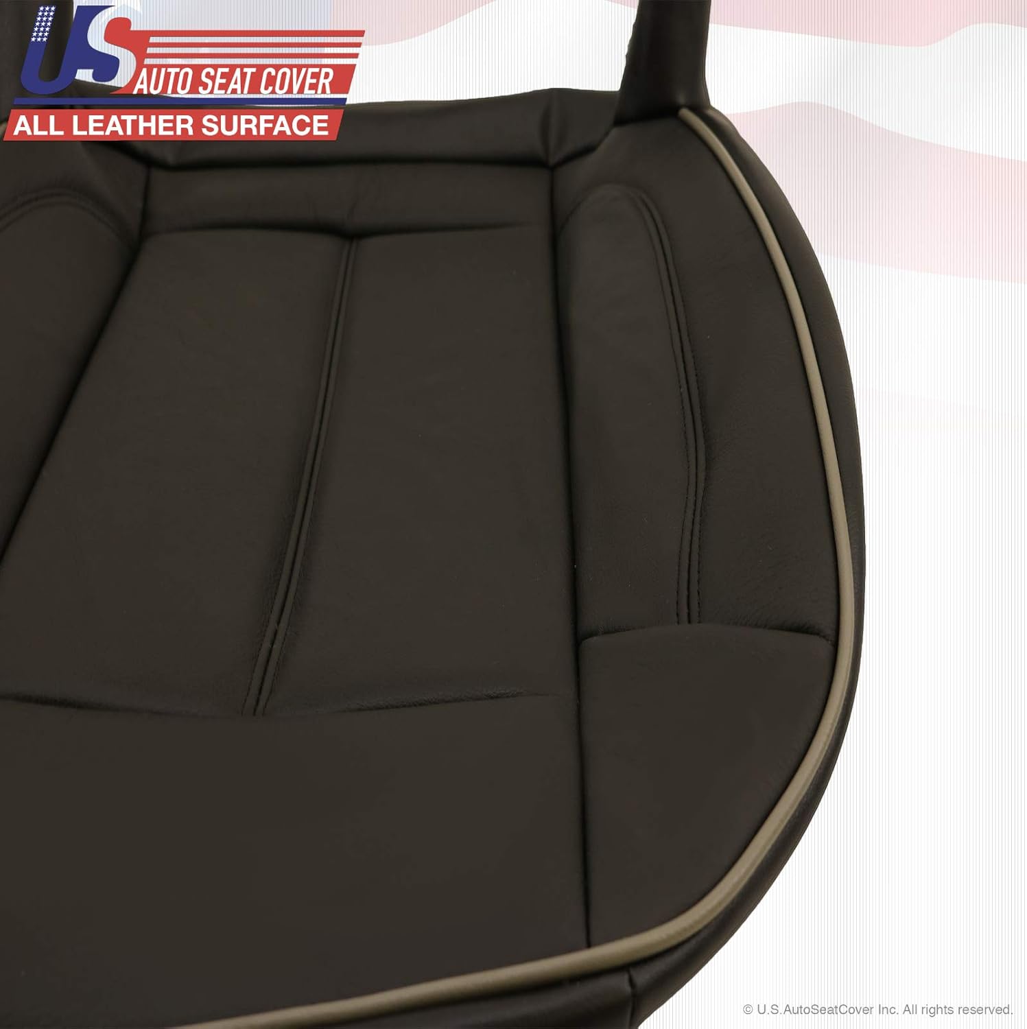 Black Leather Seat Cover H26725