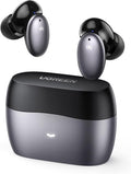 Hybrid Active Noise Cancelling Wireless Earbuds with 6 Mics ENC, 10mm Driver, Touch Control, 26H Playtime R156