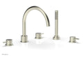 Deck Tub Set with Handshower Trim O8375