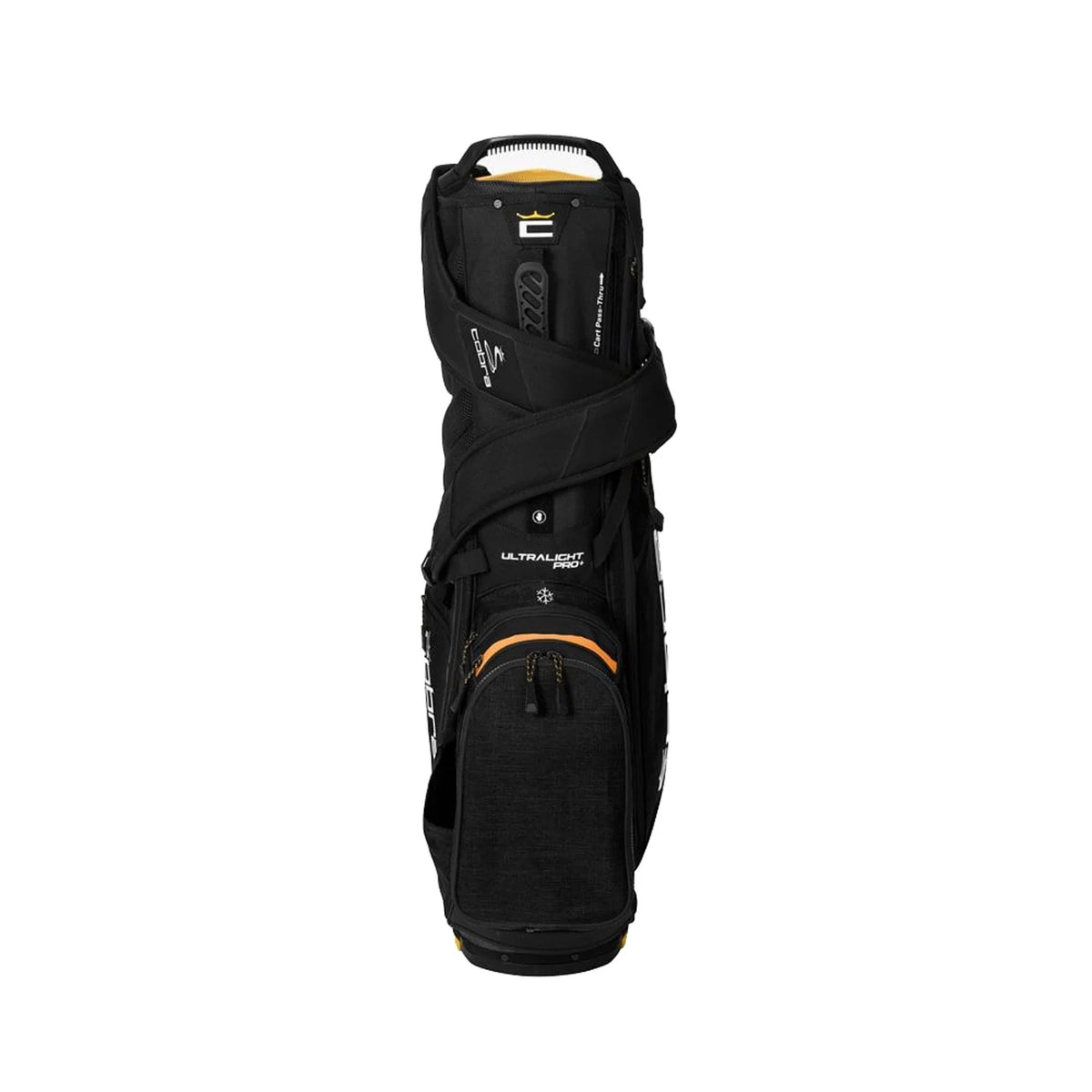 Black-Gold Fusion 5-Way Golf Stand Bag L65072