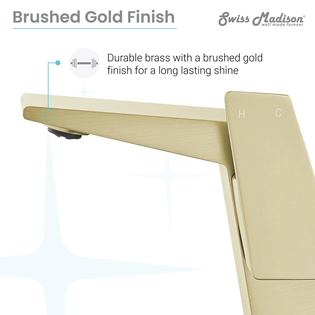 Chrome Single Handle Bathroom Faucet Y966222
