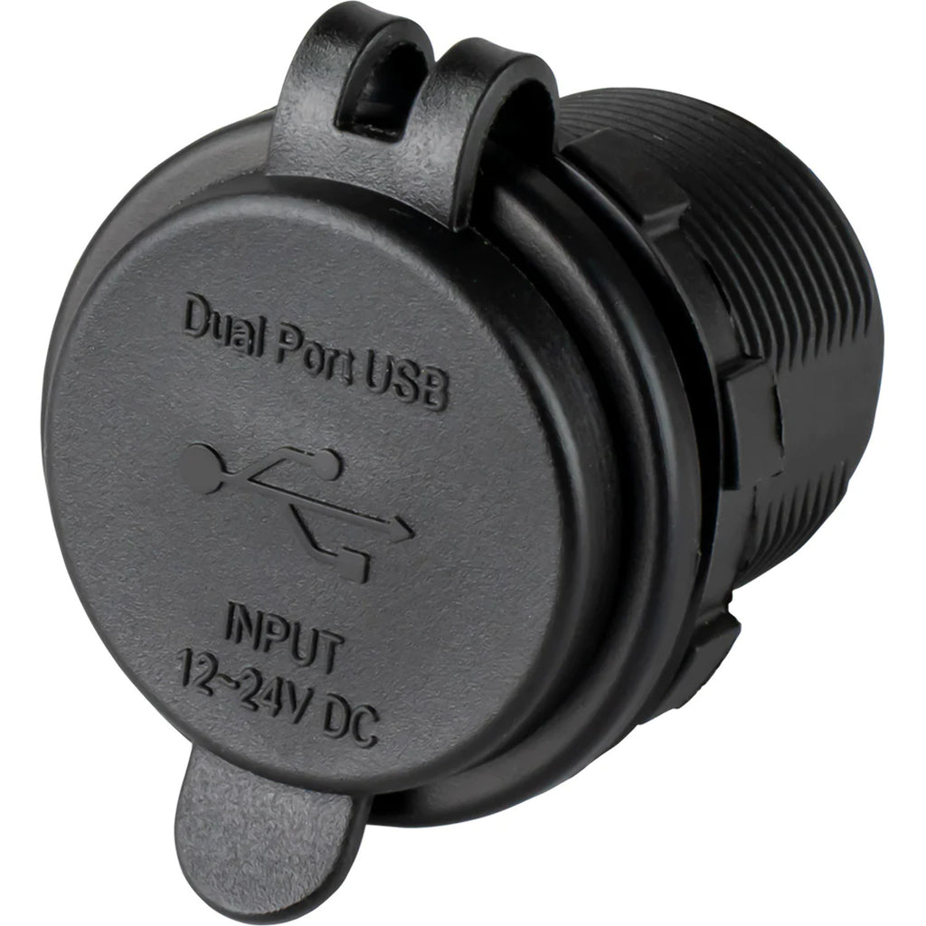 Round Dual USB USB-C Power Socket X638