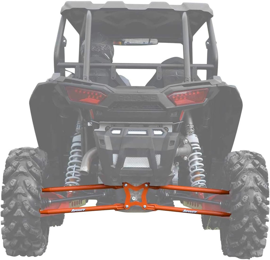 Black Round Tubed Rear Radius Arms for Polaris RZR XP 1000 X903
