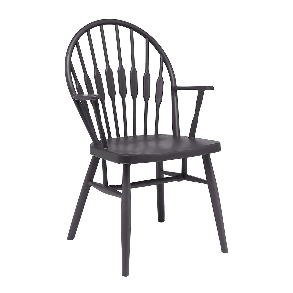 Black PP Plastic Dining Chair, Set of 2 X3955