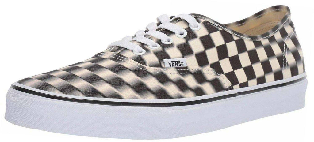 Blur Check Authentic Black Classic White Shoes Z601103