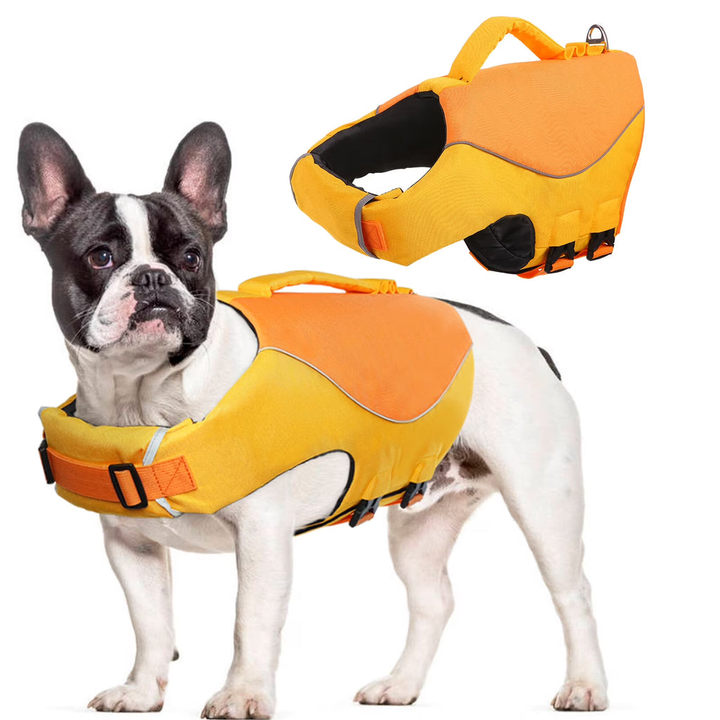 Reflective Adjustable Dog Life Jacket E89405
