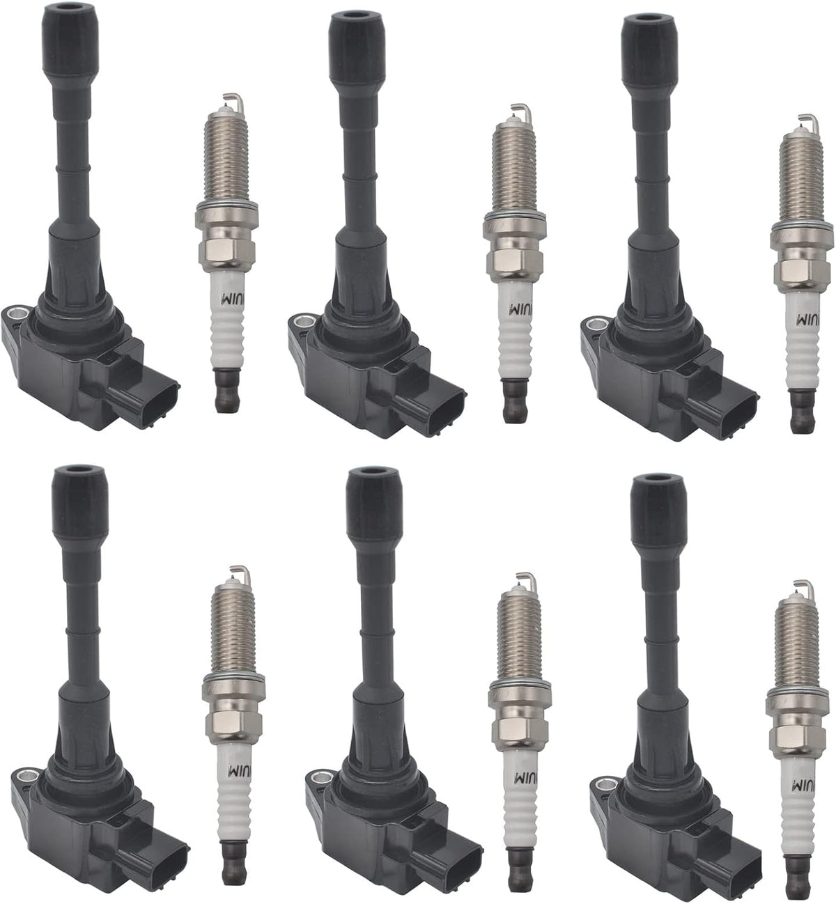 Iridium Spark Plug Ignition Coil set of 6 L704916