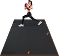 Large Exercise Mat 6'x4'x7mm Non-Slip Rubber Workout Mat B925986