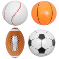 Inflatable Ball 4pcs Beach Ball Soccer Basketball Baseball N803225