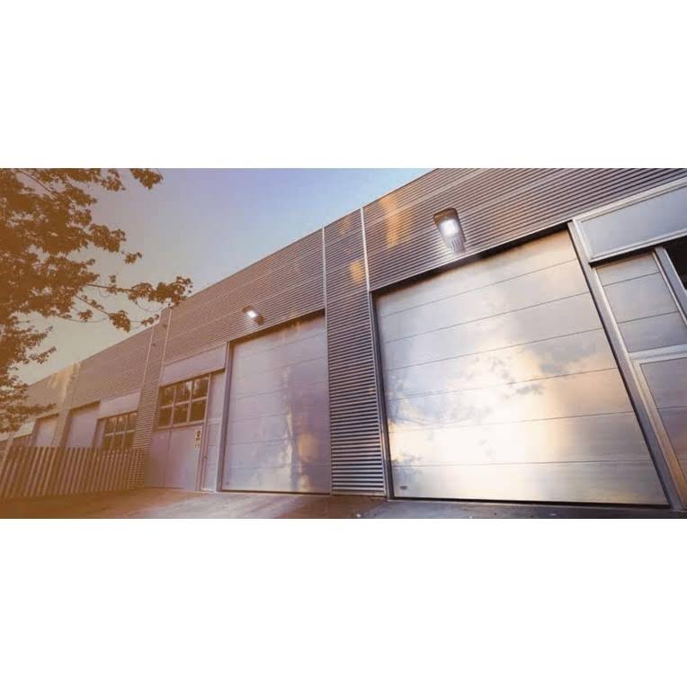 Silver LED Post Mount Solar Bollard Light Q918675