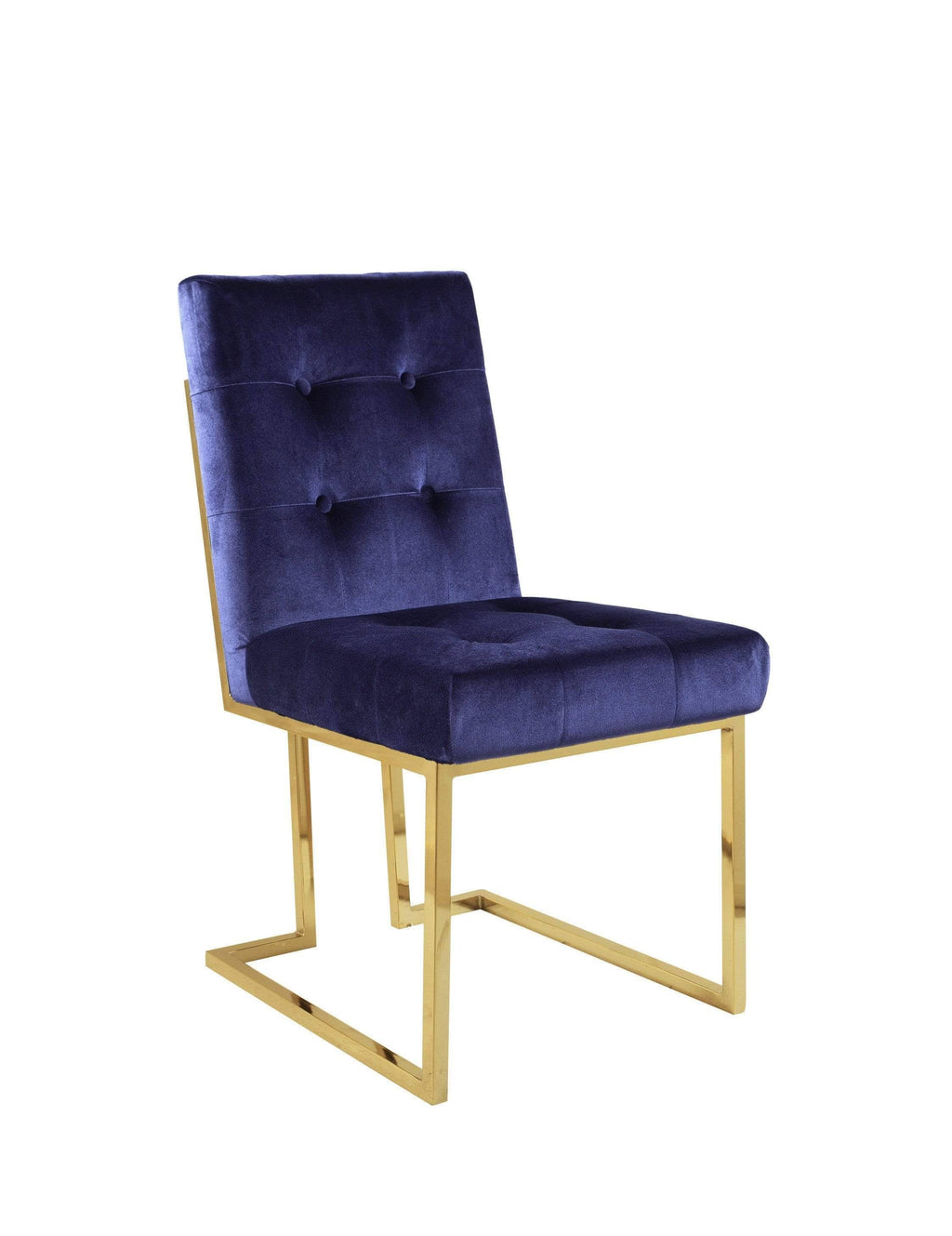 Taupe Tufted Velvet Dining Side Chair F65177