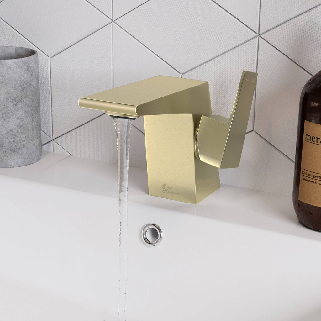 Chrome Single Handle Bathroom Faucet Y966222