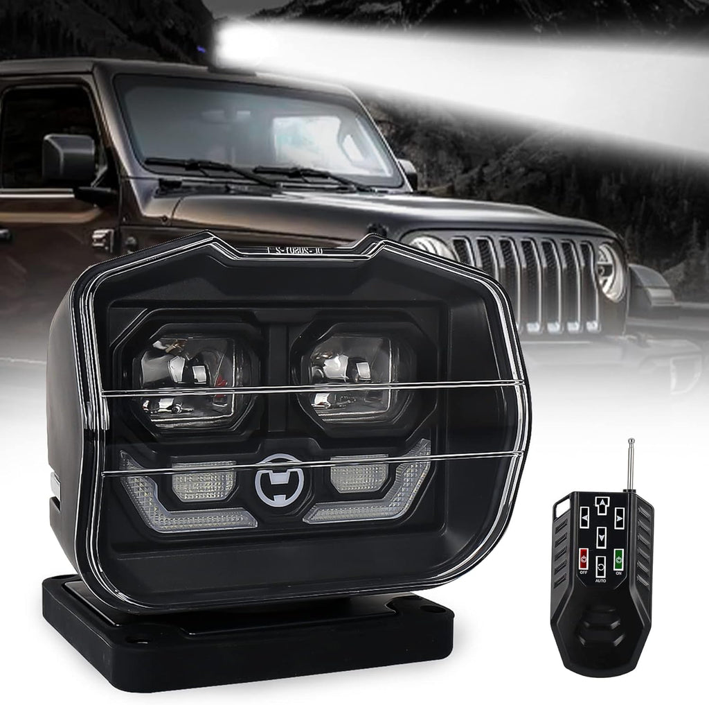 60W LED Searchlight with Magnetic Base and Permanent Mount P840510