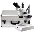 Trinocular Stereo Zoom Microscope with Aluminum Carrying Case Q4587