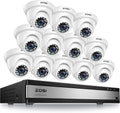 4 Pack 2MP 1080p HD-TVI Dome Security Camera A493110