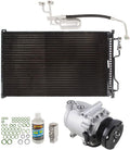 A/C Kit with Compressor Condenser and Drier for Ford Expedition and Lincoln Navigator 2005 2006 with Rear AC M76618