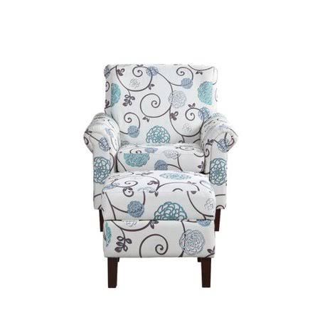 Wide Armchair and Ottoman A252
