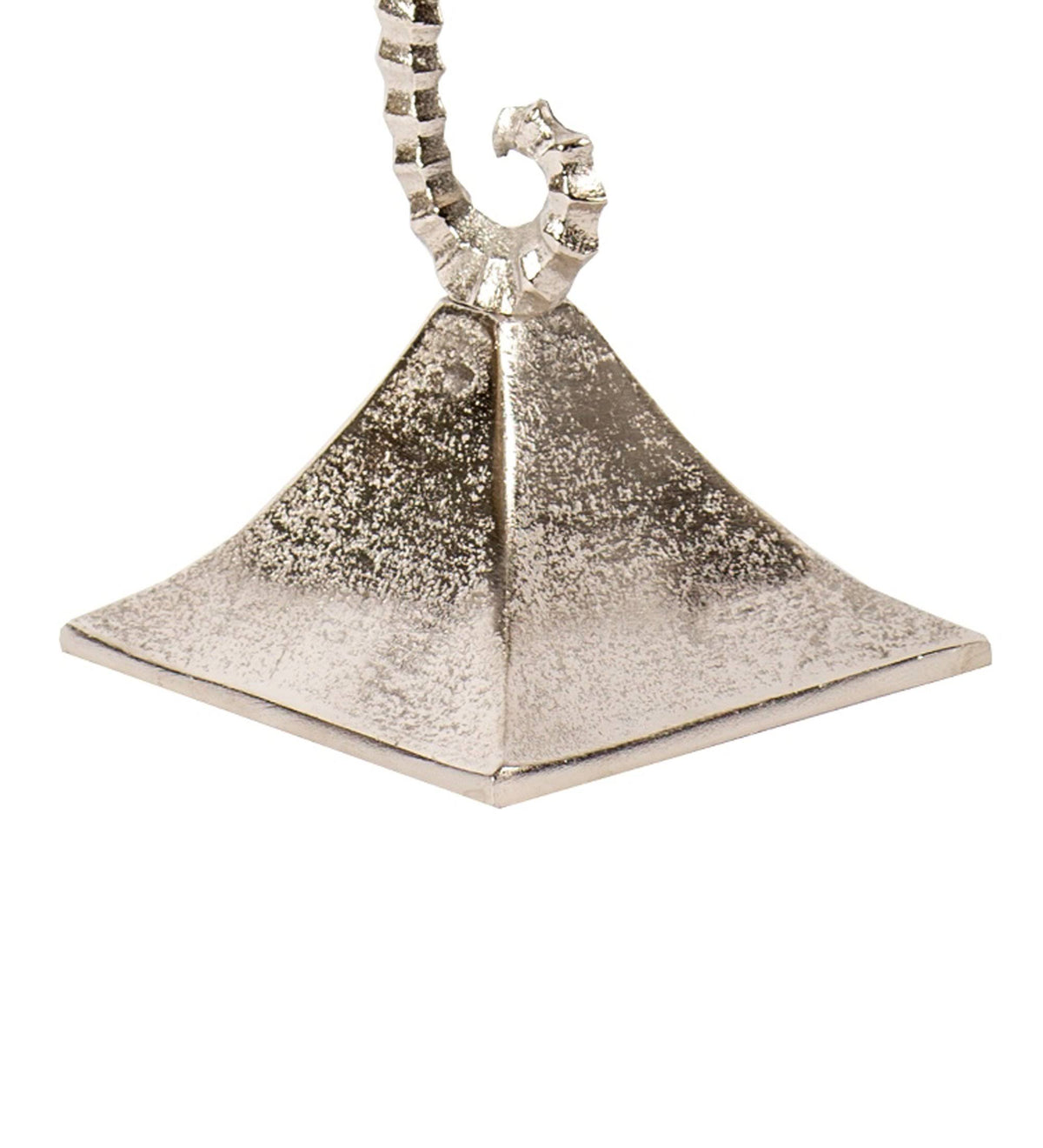 Silver Small Aluminum Candle Holder K388