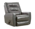 Leather Match Swivel Glider Recliner Q9104