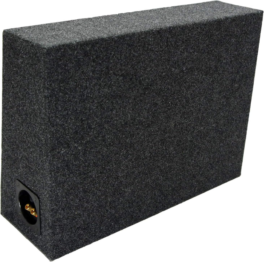 Single 10" Subwoofer Truck Sub Box Enclosure 5/8" MDF Pack of 2 D870