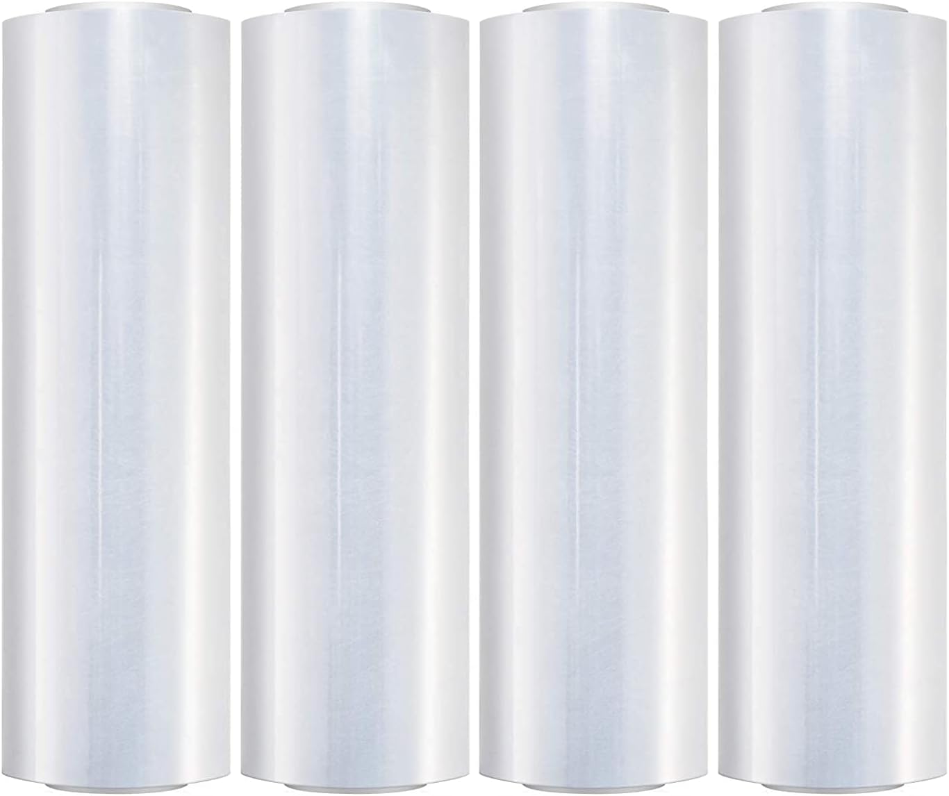 Clear Cast Pallet Stretch Wrap Film Pack of 4 Rolls, 1500' Per Roll A529