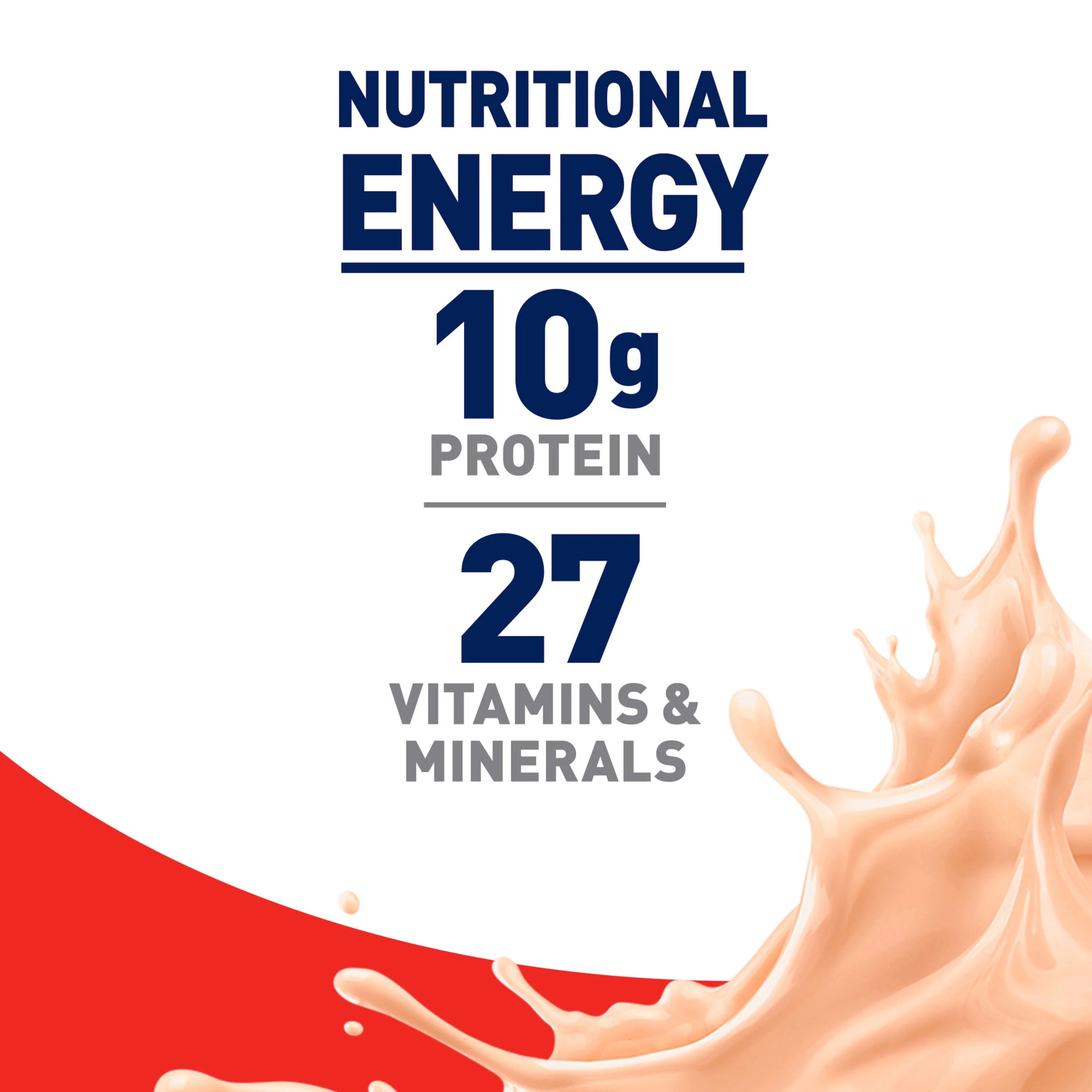 Creamy Strawberry Nutritional Drink, 10 g Protein, 15 - 8 fl oz Bottles V43147