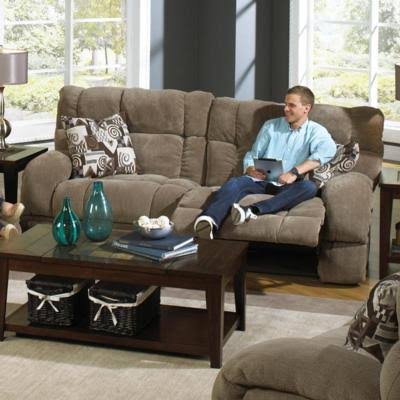 Porcini Lay Flat Reclining Sofa L51035
