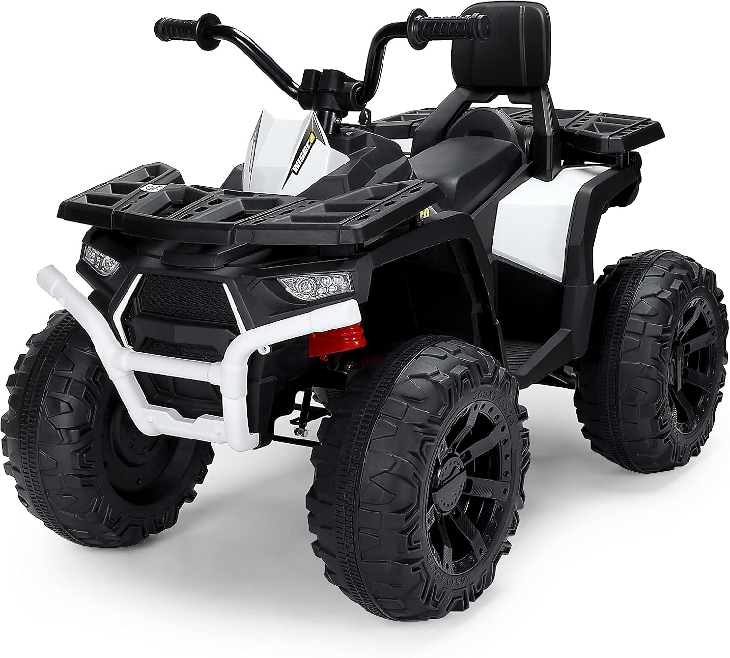White 12V Electric Ride On ATV for Kids B960