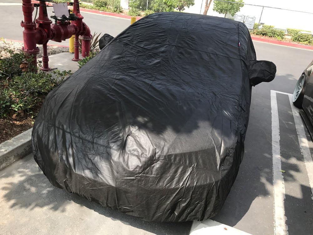 Car Cover Black Pack of 2 D800278