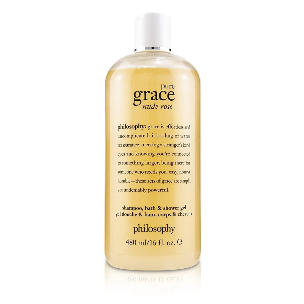 Pure Grace Nude Rose Shampoo, Bath & Shower Gel 480ml/16oz W793