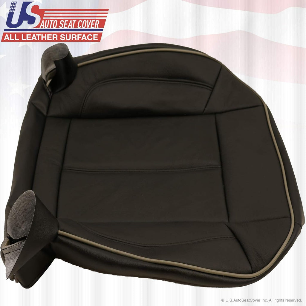 Black Leather Seat Cover H26725