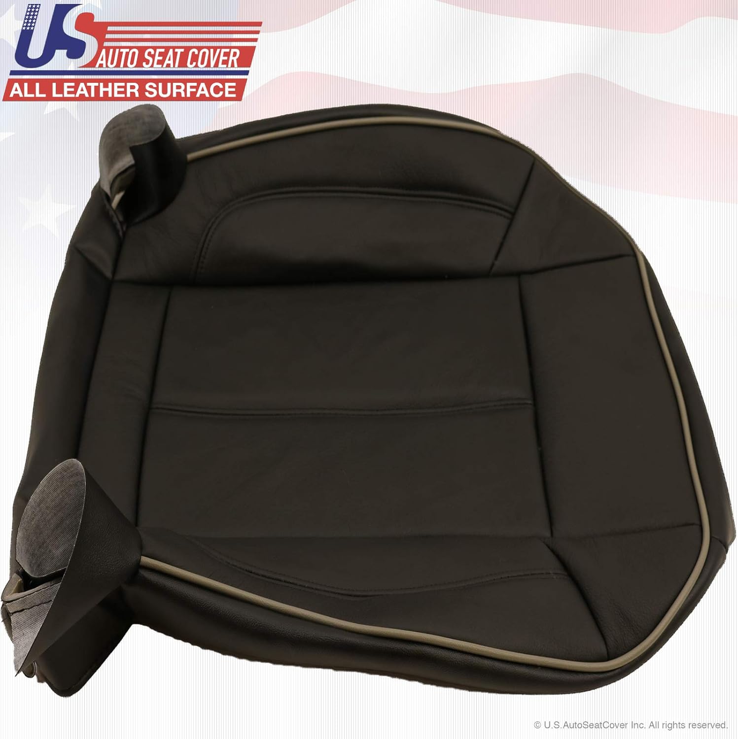 Black Leather Seat Cover H26725