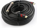 HDMI Cable 100 Feet Yellow HDMI 2.0V with Built-in Signal Booster 1 Pack S4405