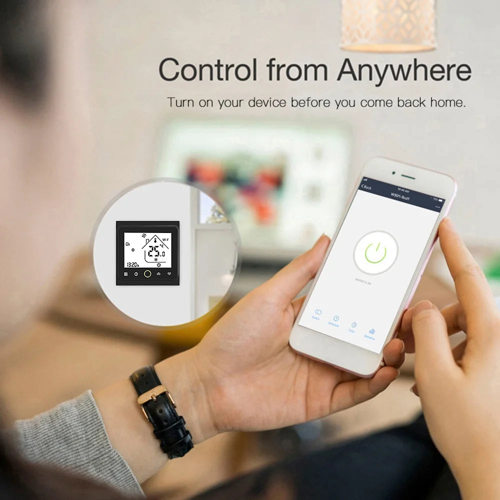 Smart Controller Thermostats Black X5547