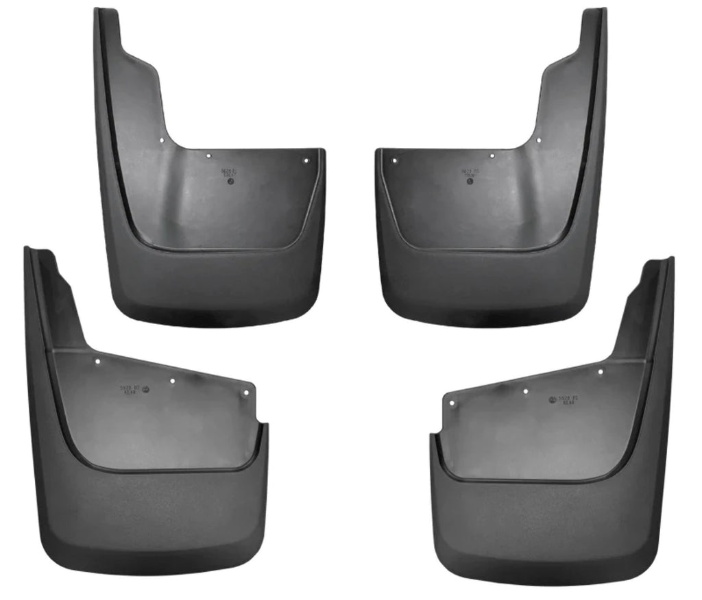 Black Front and Rear Mud Guards O9607