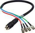 4K UHD 3G HD-SDI Coax Camera Breakout Cable - 75 ft E510447
