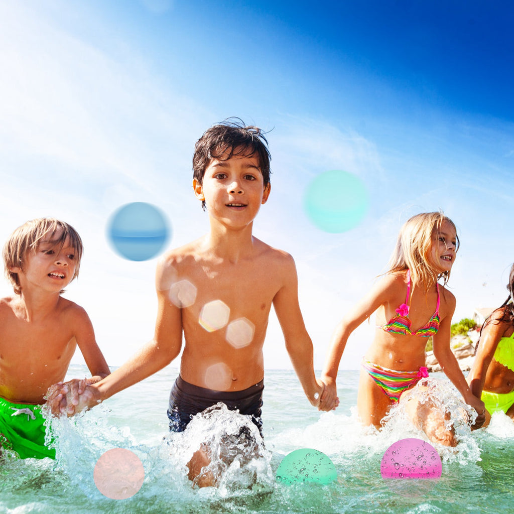 12 Pack Self-Sealing Silicone Water Balloons O261714